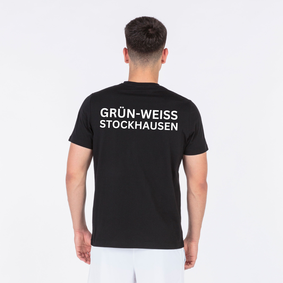 Baumwoll-Shirt Schwarz