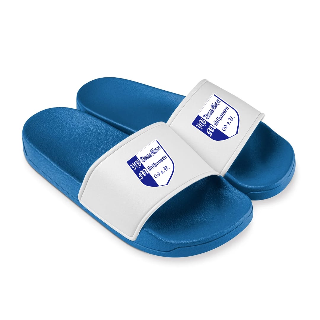 Badelatschen Blau